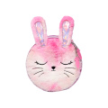 Cartoon rabbit lunch bag Children's lunch bag colorful plush large capacity lunch bag